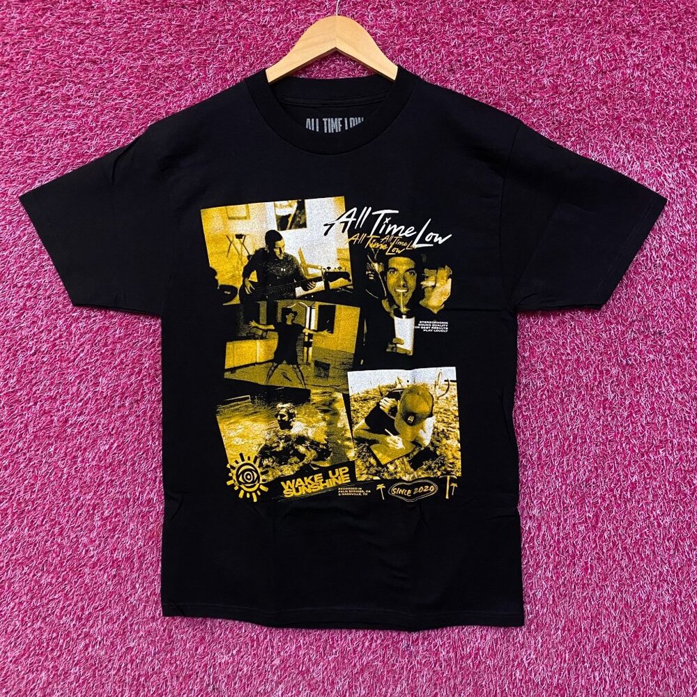 All Time Low "Wake Up, Sunshine" Pop-Punk Band T-Shirt Medium